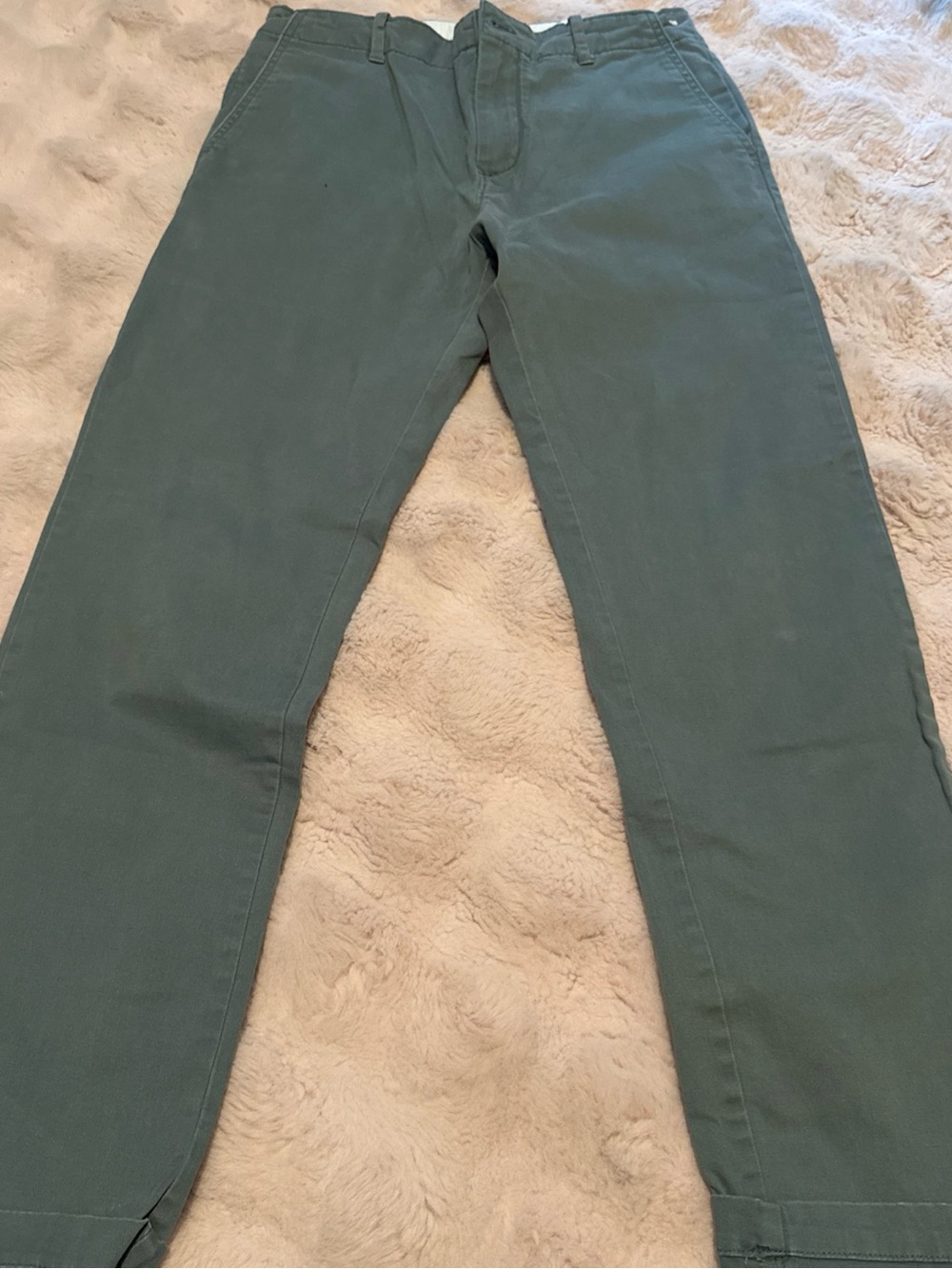 Urban Outfitters Men's Green Chino Pants 29/30